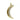 Sparkling Half Moon Pendant