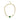 Heart Bezel Gemstone Bracelet