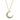 Diamonds & Pearls Moon Necklace