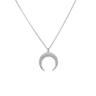Wishbone Pavé Necklace