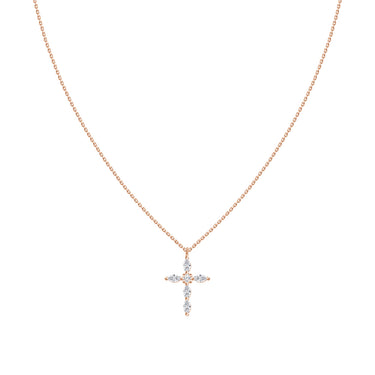 Marquise Shape Small Cross