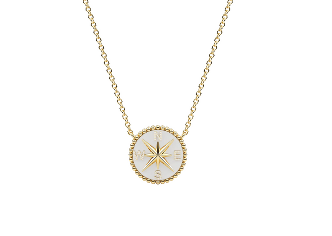 Obra Compass Necklace