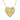 Diamond Fluted Heart Necklace