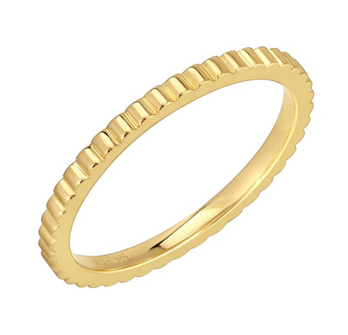 Fluted Eternity Ring