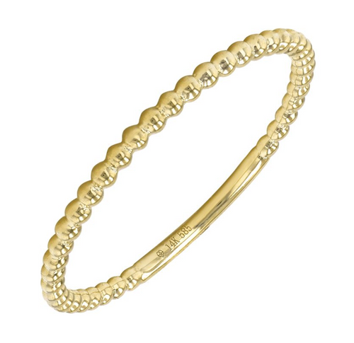 Super Thin Beaded Ring