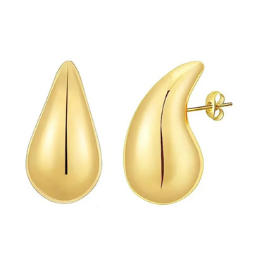 Gold Plated Drop Studs