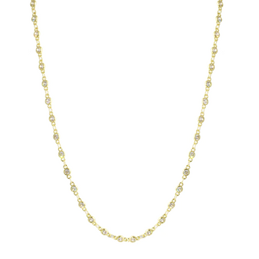 Sparkling By The Yard Necklace