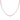 Pink Sapphire Tennis Necklace