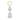 Lab Single Double Pear Shape Earring Charm