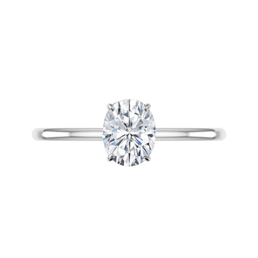 .90CT Oval Solitaire Ring