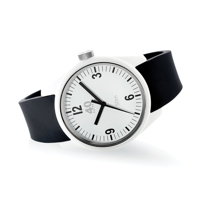 40NINE BASIC BLACK/WHITE WATCH