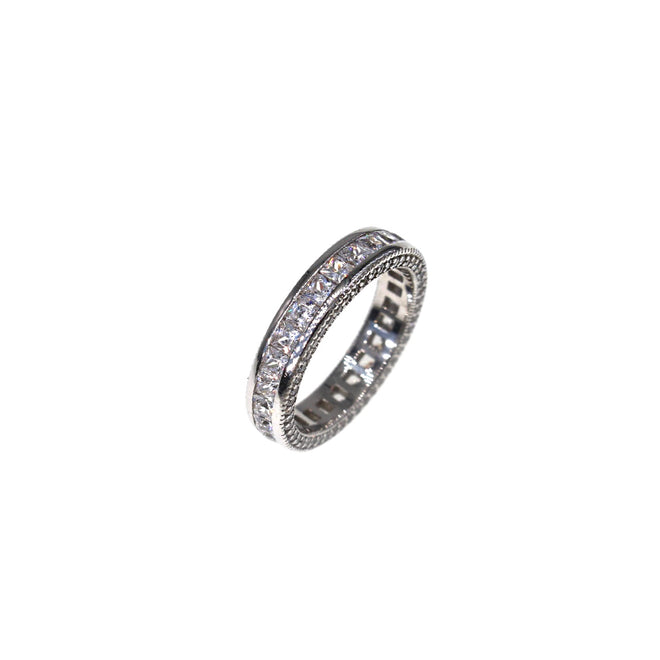 Eternity Princess Cut Ring