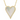 Elongated Mother Of Pearl Heart Necklace