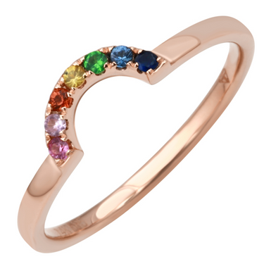 Rainbow Shape Ring