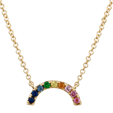 Rainbow Shape Necklace