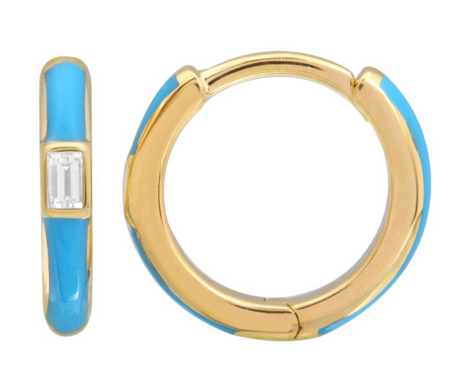 Baguette Enamel Huggies