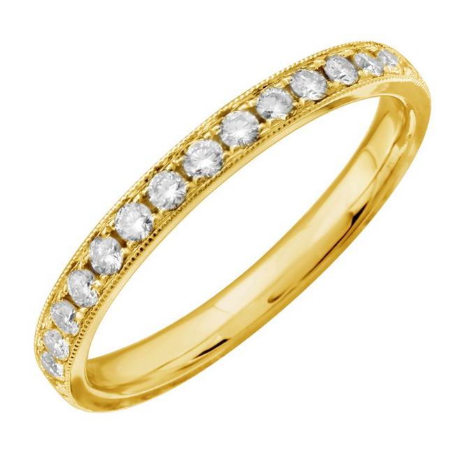 Bezel Diamond Band