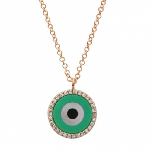 Turquoise Eye Necklace
