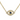 Sapphire Accent Diamond Eye Necklace