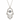 Sapphire Accent Diamond Hamsa Necklace