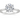 2.15CT Round Brilliant Mounted In Thin White Gold Band