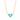 Mini Enamel Heart Necklace