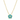 Enamel Flower Necklace