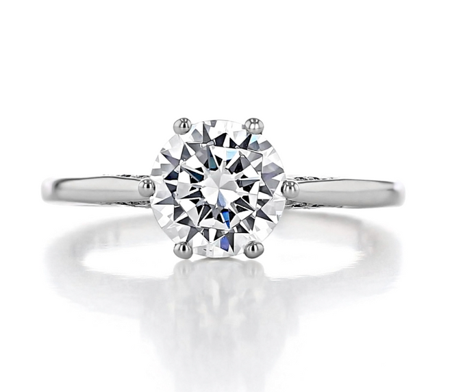 Solitaire CZ Ring