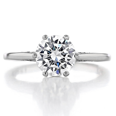 Solitaire CZ Ring