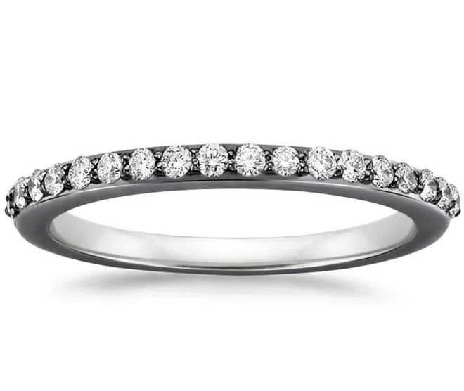 Black Rhodium Eternity Ring
