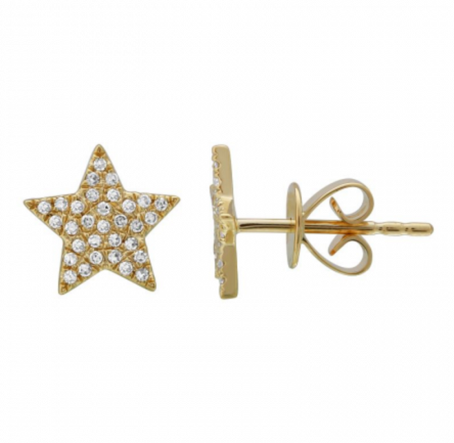 Big Diamond Star Studs