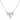 Heart Diamond Solitaire Necklace