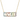 COLORED BUBBLE CUTOUT NAME NACKLACE