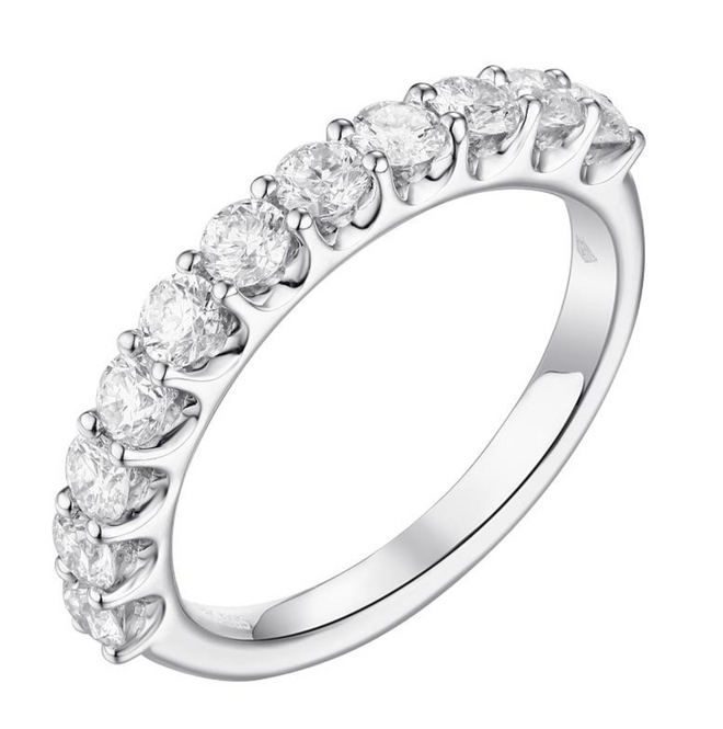 0.75CT TW Diamond Wedding Band