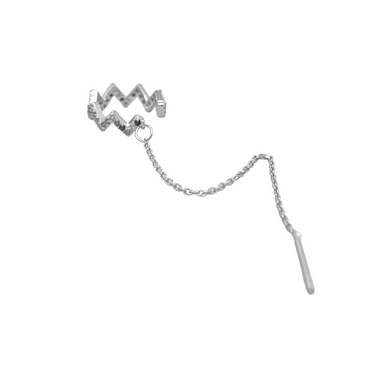 ZigZag Sparkling Ear Cuff