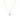 Kids Enamel Flower Moon Cut Necklace