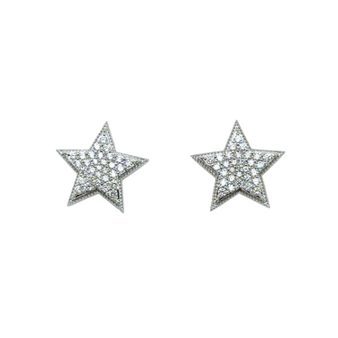 XL Diamond Star Studs
