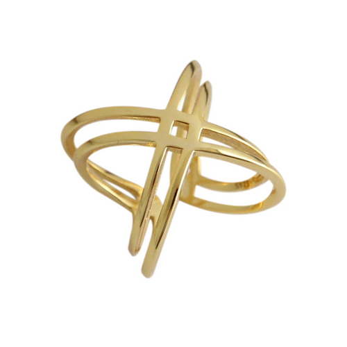 Double Layer Cross Ring
