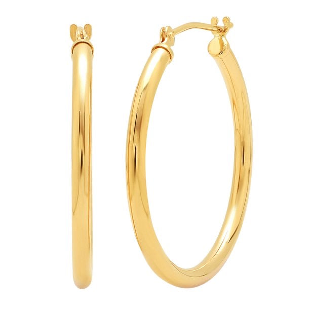 Classic 14KT Gold Hoops