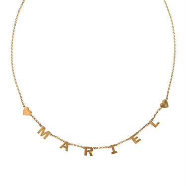 Spaced Name Necklace